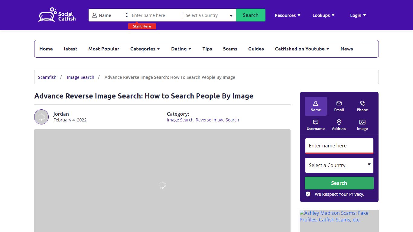 Advance Reverse Image Search: How to Search People By Image